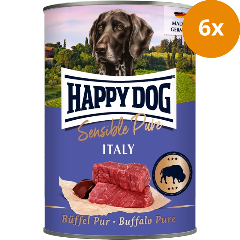 Happy Dog Sensible Pure Italy Büffel Pur 400 g