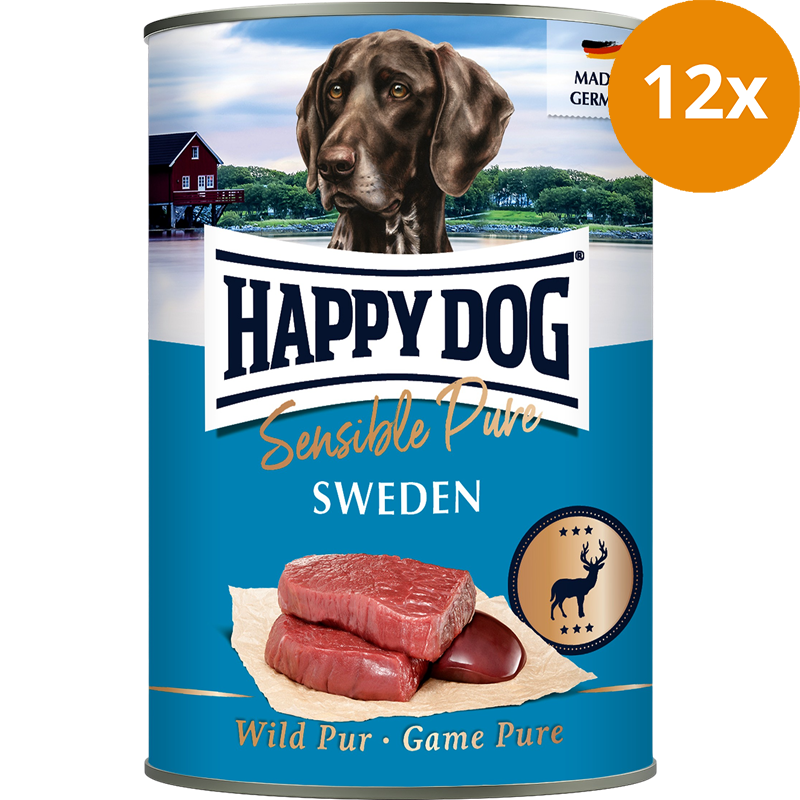 Happy Dog Sensible Pure Sweden Wild Pur 400 g