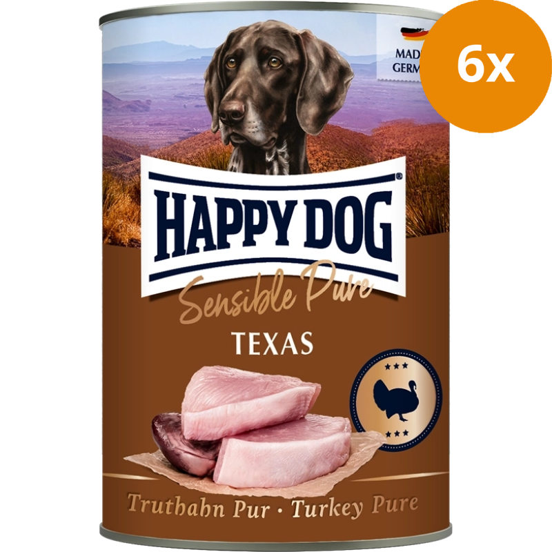 Happy Dog Sensible Pure Texas Truthahn Pur 400 g