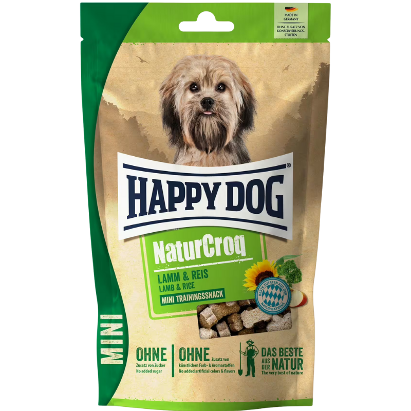 Happy Dog NaturCroq Snack Mini Lamm & Reis 100g