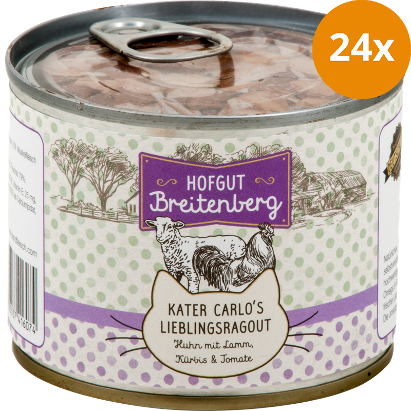 Hofgut Breitenberg Kater Carlos Lieblingsragout 180 g