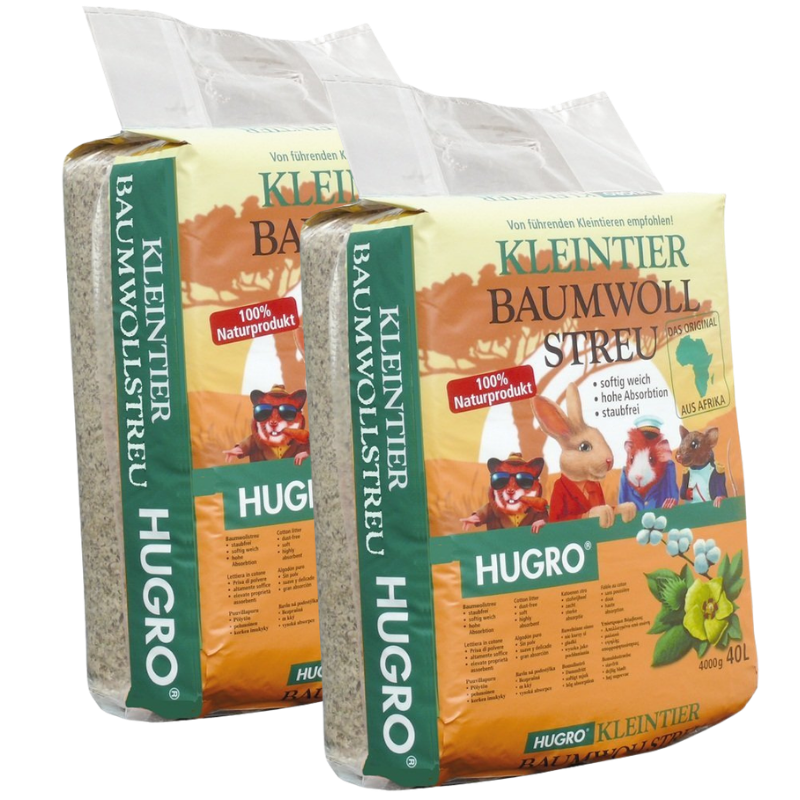 Hugro Baumwollstreu 40 Liter