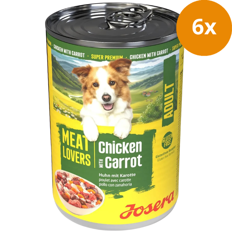 Josera Meat Lovers Adult Menu Chicken & Carrot 400 g