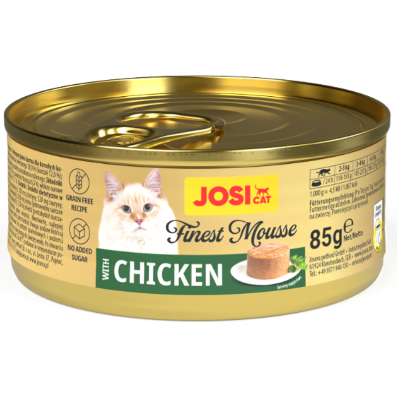 Josera JosiCat Finest Mousse with Chicken 85 g