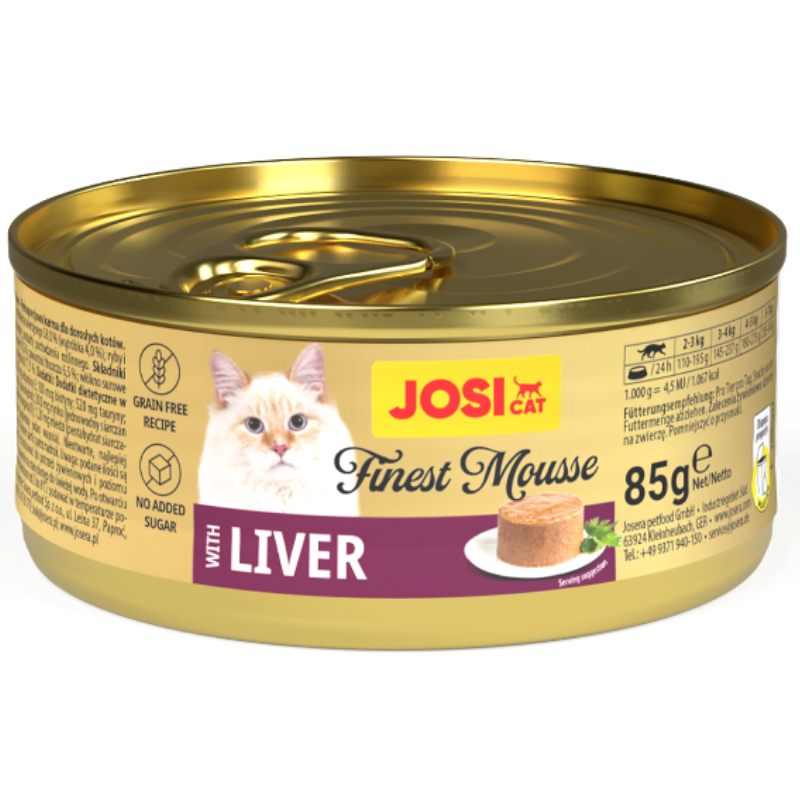 Josera JosiCat Finest Mousse with Liver 85 g