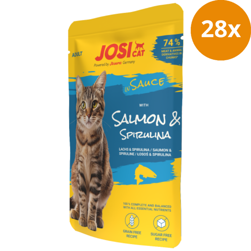 Josera JosiCat with Salmon in Sauce 85 g