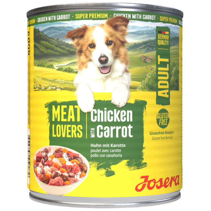 Josera Meat Lovers Adult Menu Chicken & Carrot 800 g