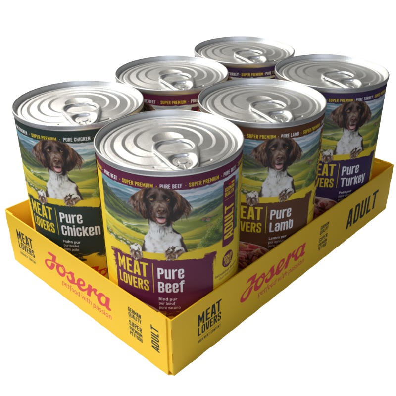 Josera Meat Lovers Adult Pure Multipack 6 x 400 g