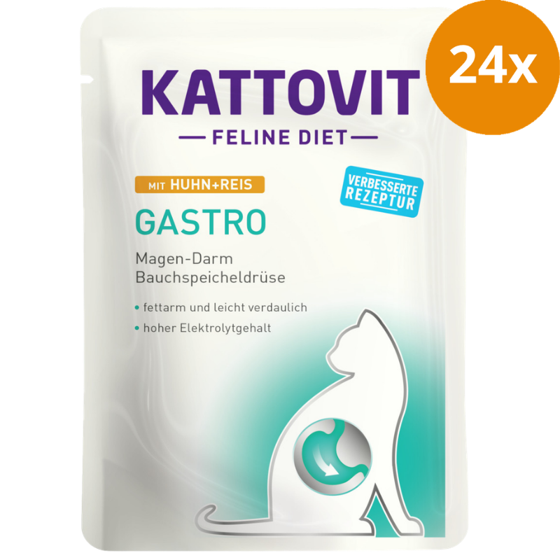 Kattovit PB Feline Diet Gastro Huhn & Reis 85 g