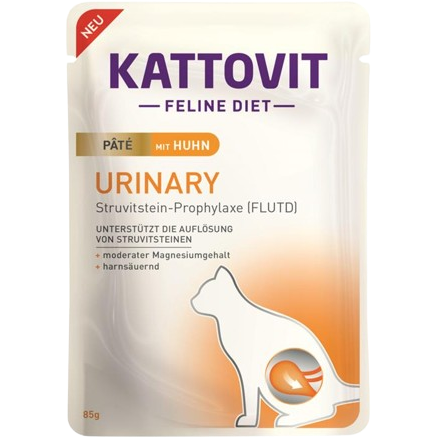 Kattovit PB Feline Urinary Paté mit Huhn 85 g