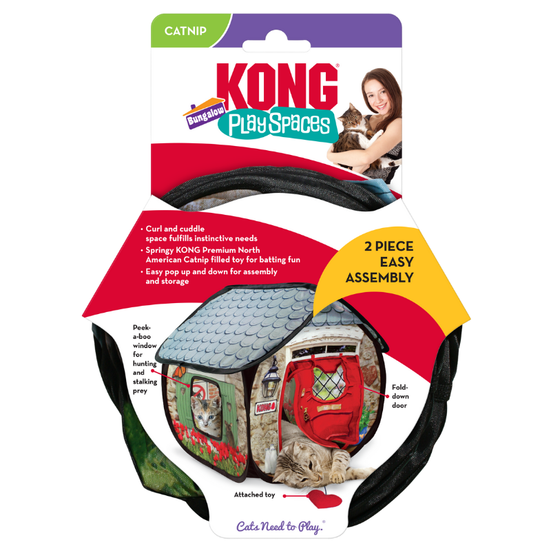 KONG Cat Play Spaces Bungalow