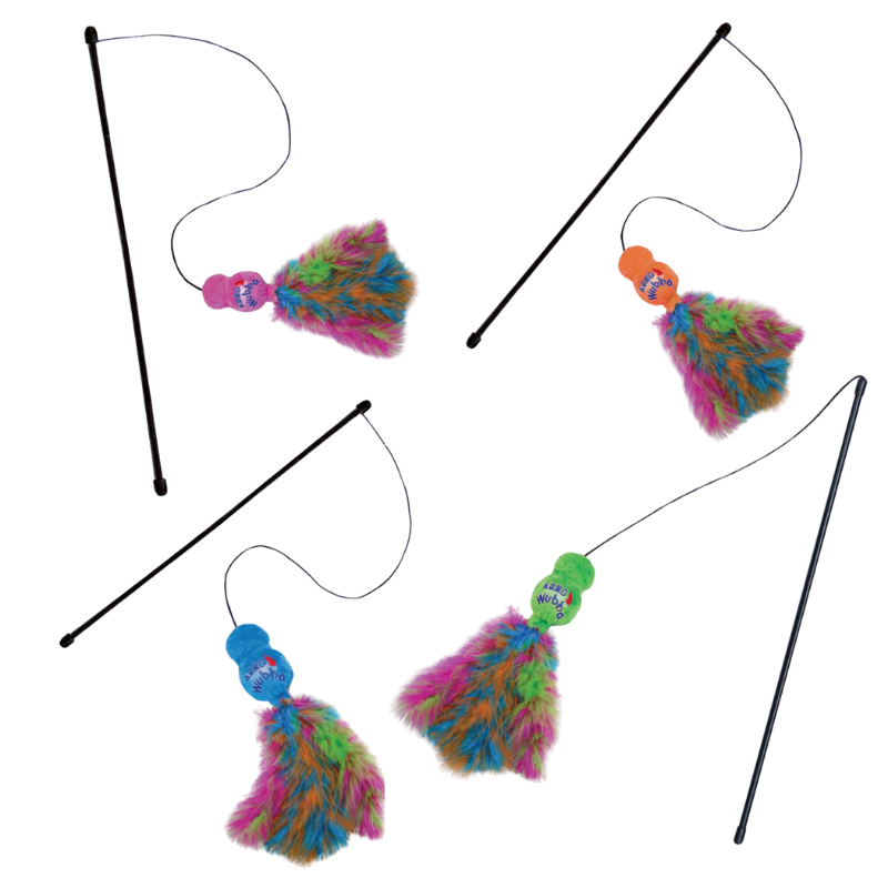 KONG Cat Wubba Teaser Boa