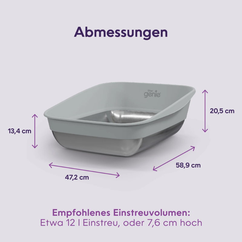 LitterLocker Edelstahl LitterBox