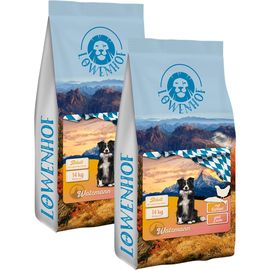 Löwenhof Adult Watzmann (mit Geflügel und Lachs)