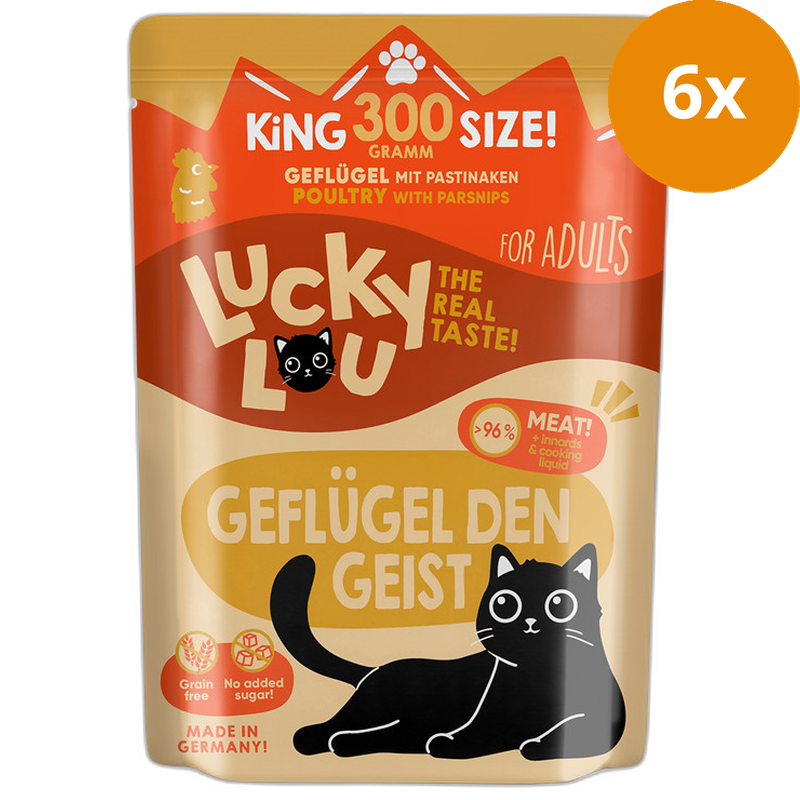 Lucky Lou PB Lifestage Adult Geflügel 300 g