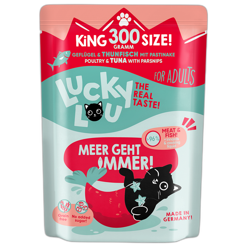 Lucky Lou Lifestage Adult Geflügel & Thunfisch 300 g