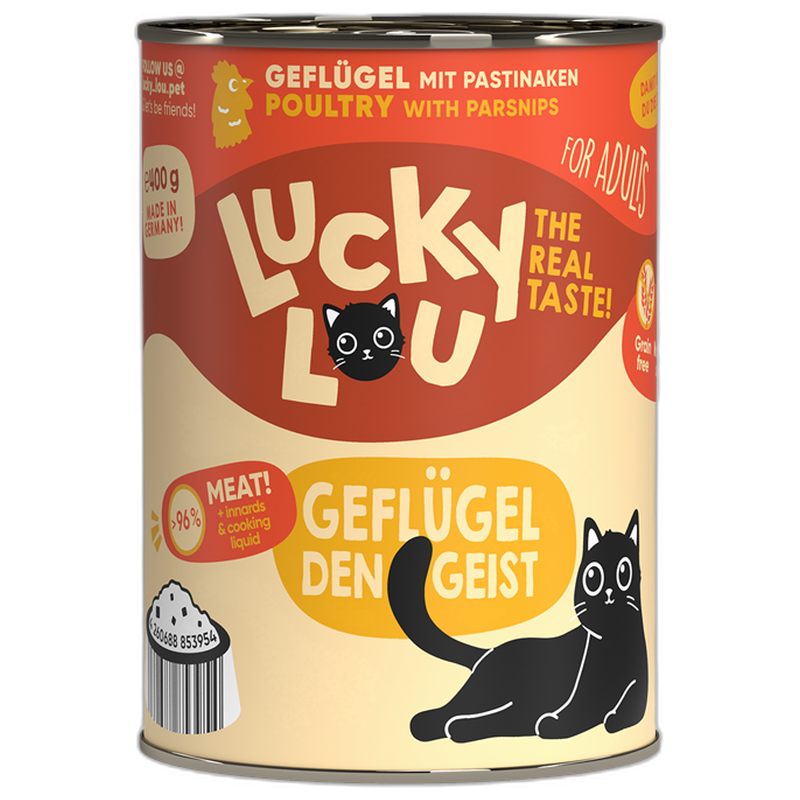 Lucky Lou Dose Lifestage Adult Geflügel 400 g