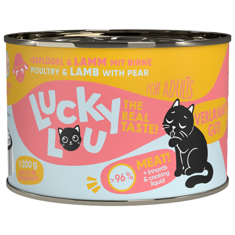Lucky Lou Dose Lifestage Adult Geflügel + Lamm 200 g