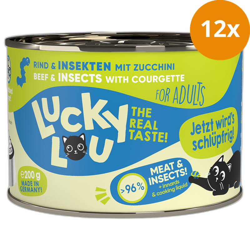 Lucky Lou Dose Lifestage Adult Rind + Insekten 200 g