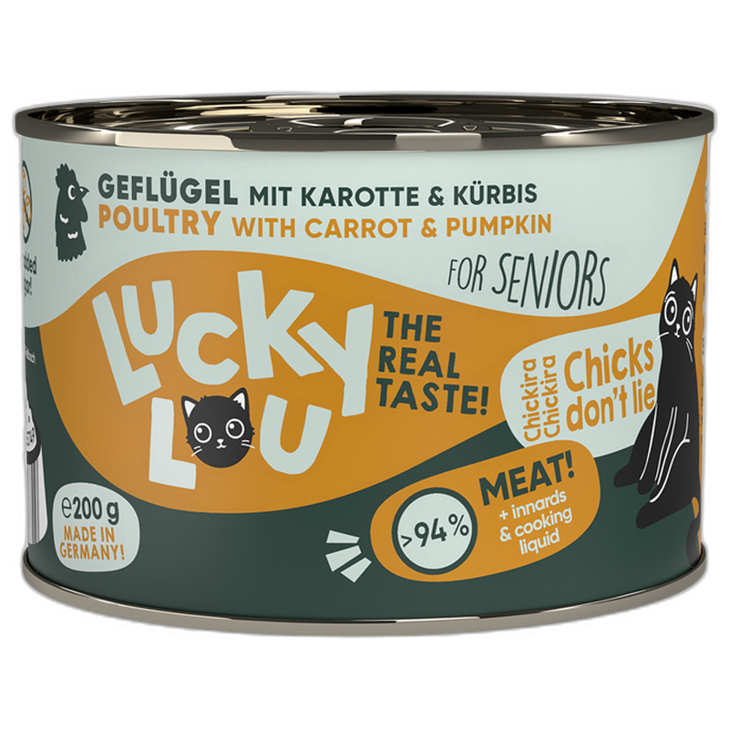 Lucky Lou Dose Lifestage Senior Geflügel 200 g