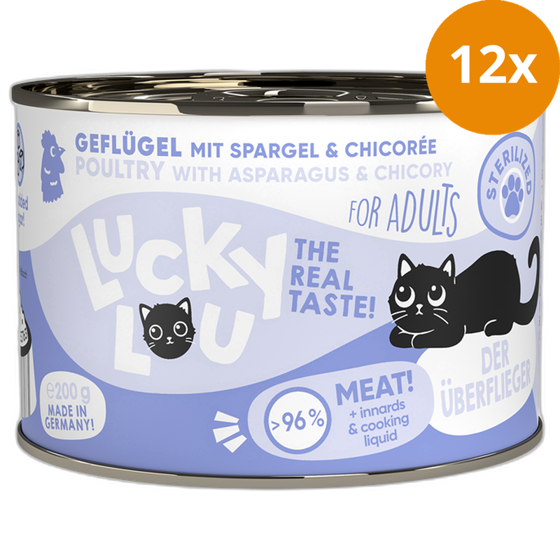 Lucky Lou Dose Lifestage Sterilized Geflügel 200 g