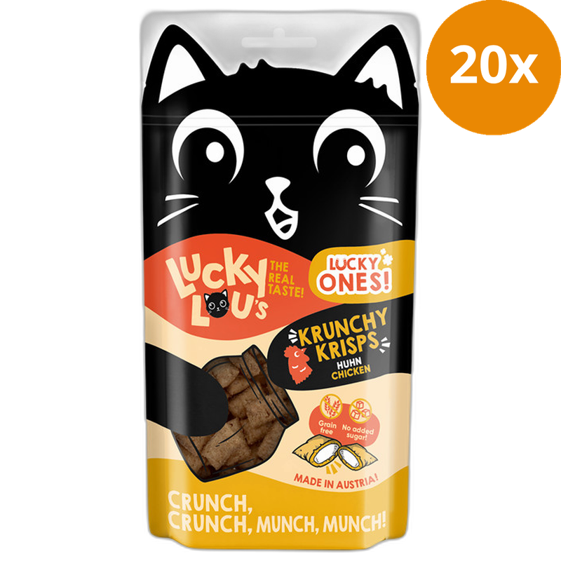 Lucky Lou Lucky Ones Krunchy Krisps Huhn 60 g