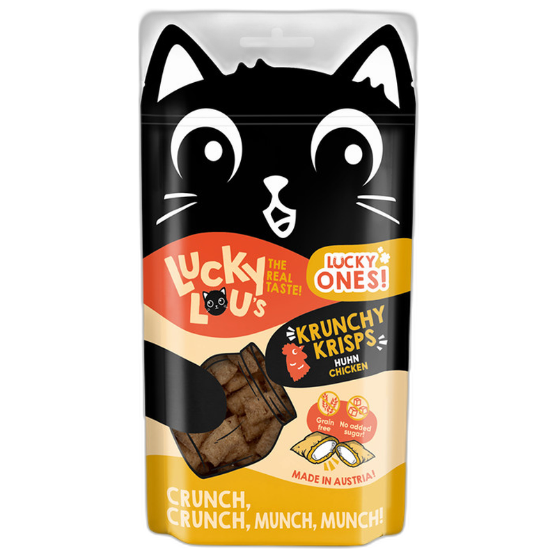 Lucky Lou Lucky Ones Krunchy Krisps Huhn 60 g