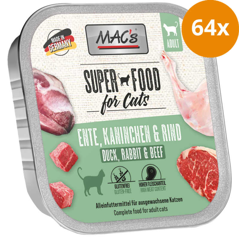 MACs Cat Ente, Kaninchen & Rind 100 g