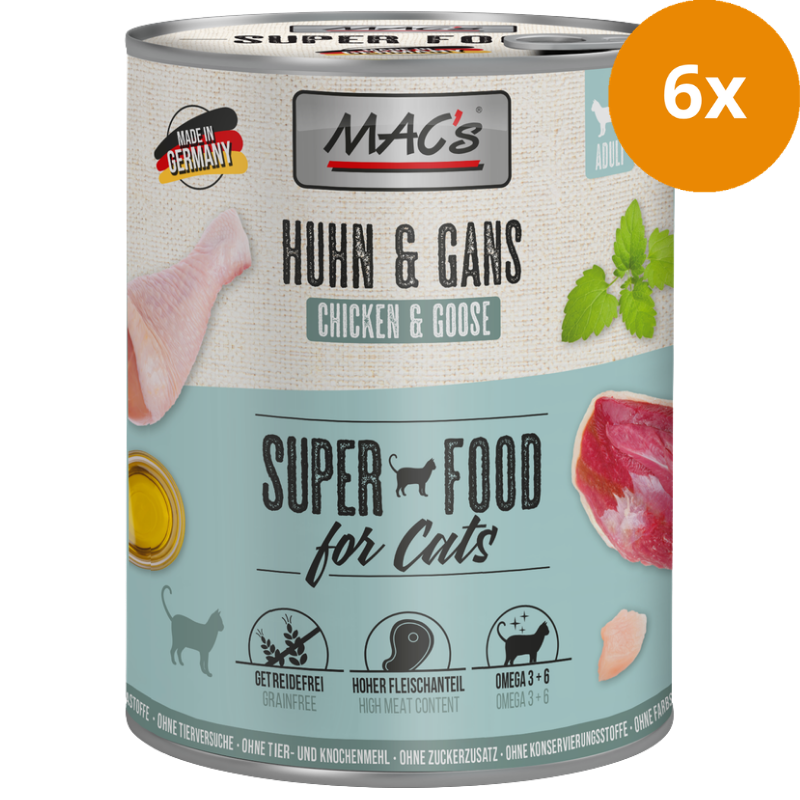 MACs Cat Huhn & Gans 800g