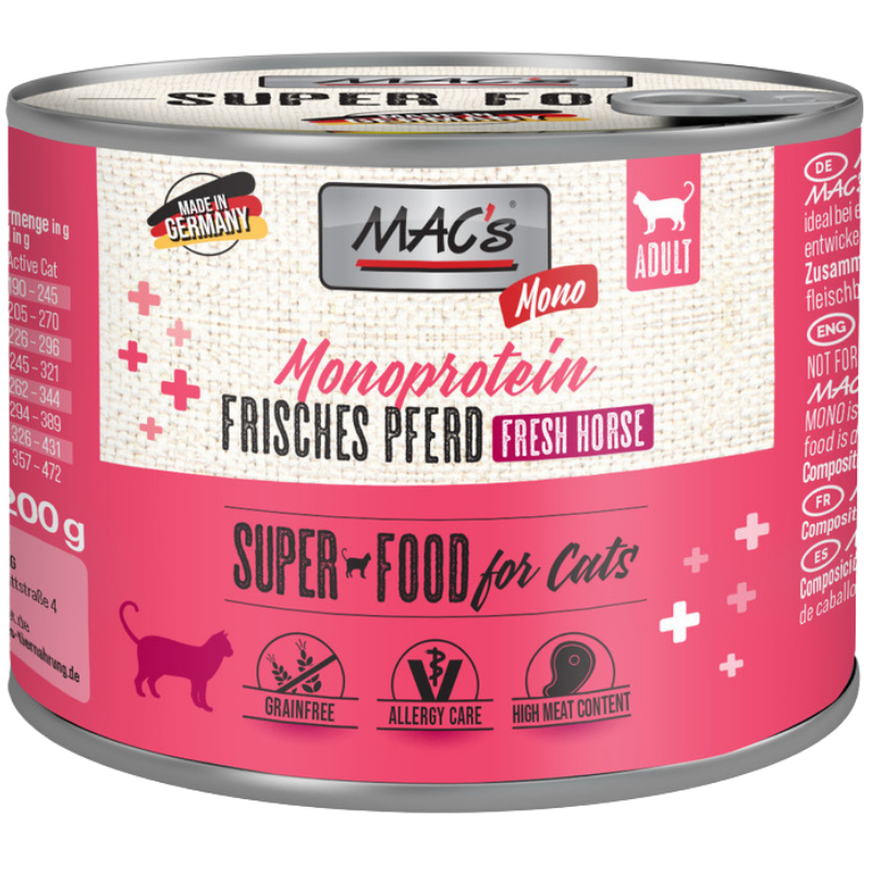 MAC's Cat Mono Frisches Pferd 200 g