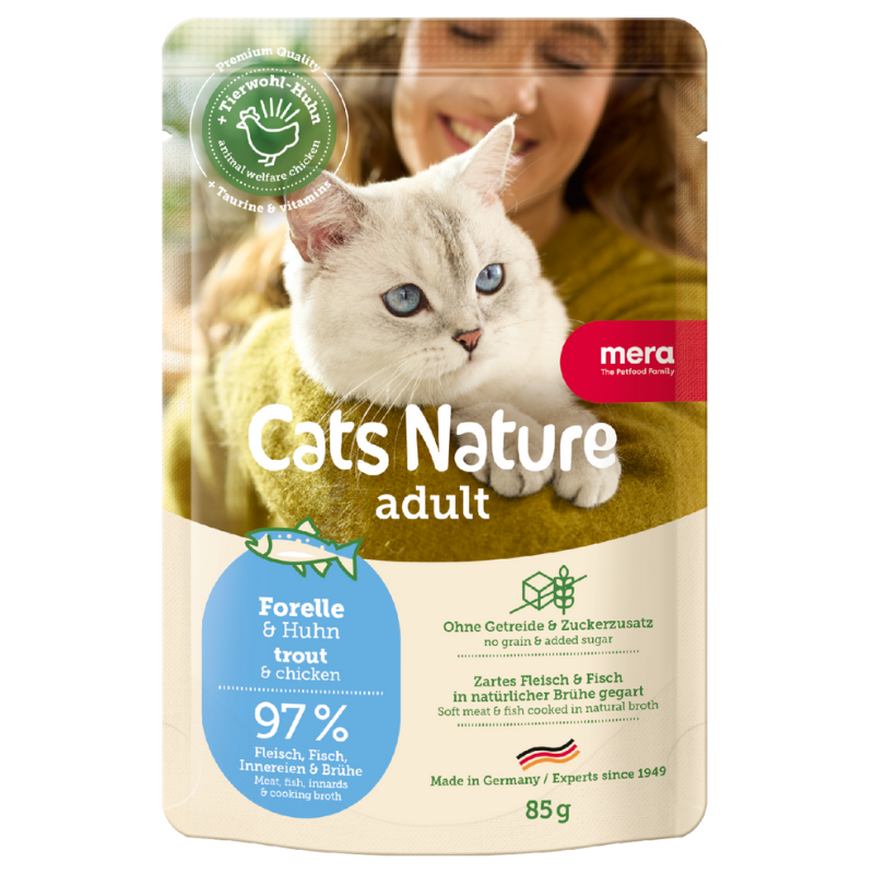 Mera Cat Nature Adult Forelle 85 g
