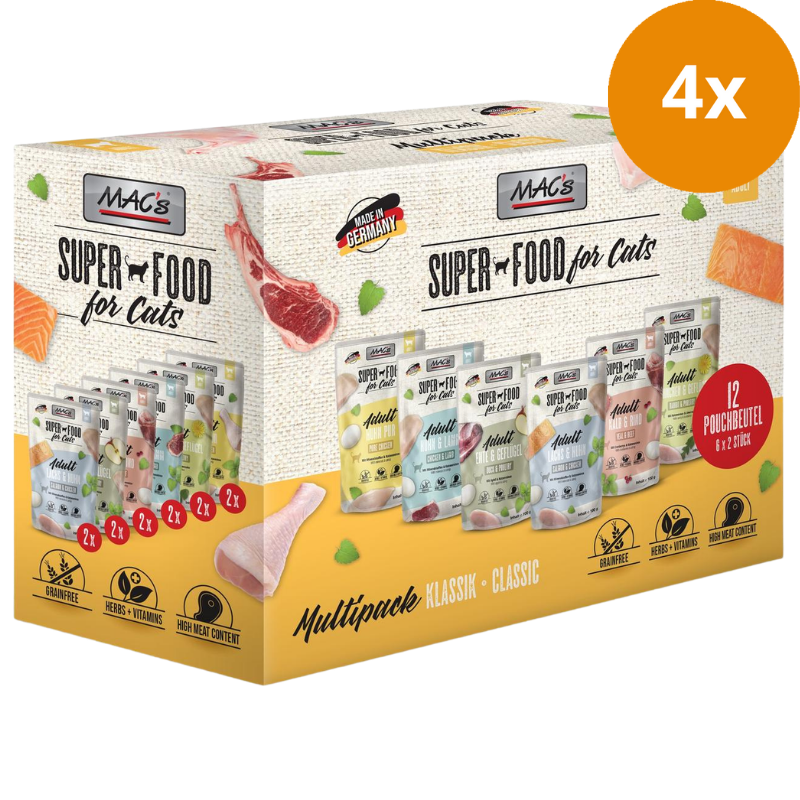 MAC's Cat Pouch Pack Multipack Klassik12x100g