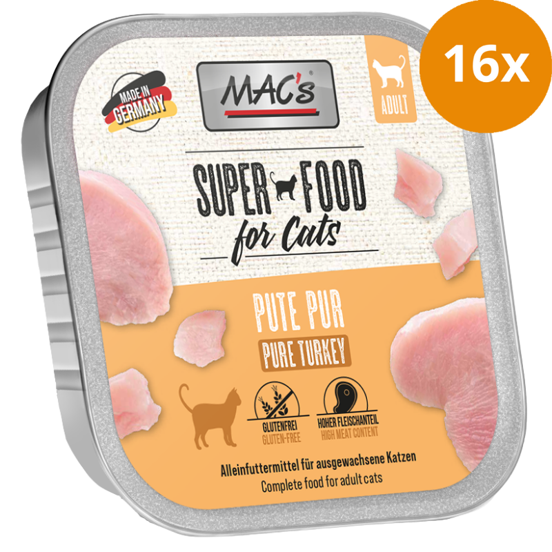 MACs Cat Pute Pur 100 g