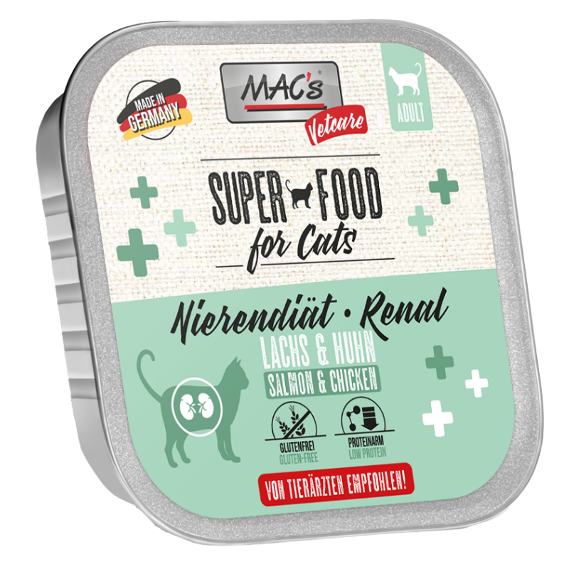 MAC's Cat Vetcare Lachs & Huhn Nierendiät 100 g
