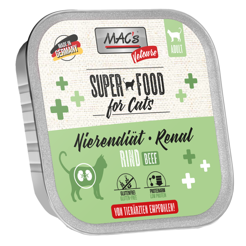 MAC's Cat Vetcare Rind Nierendiät 100 g