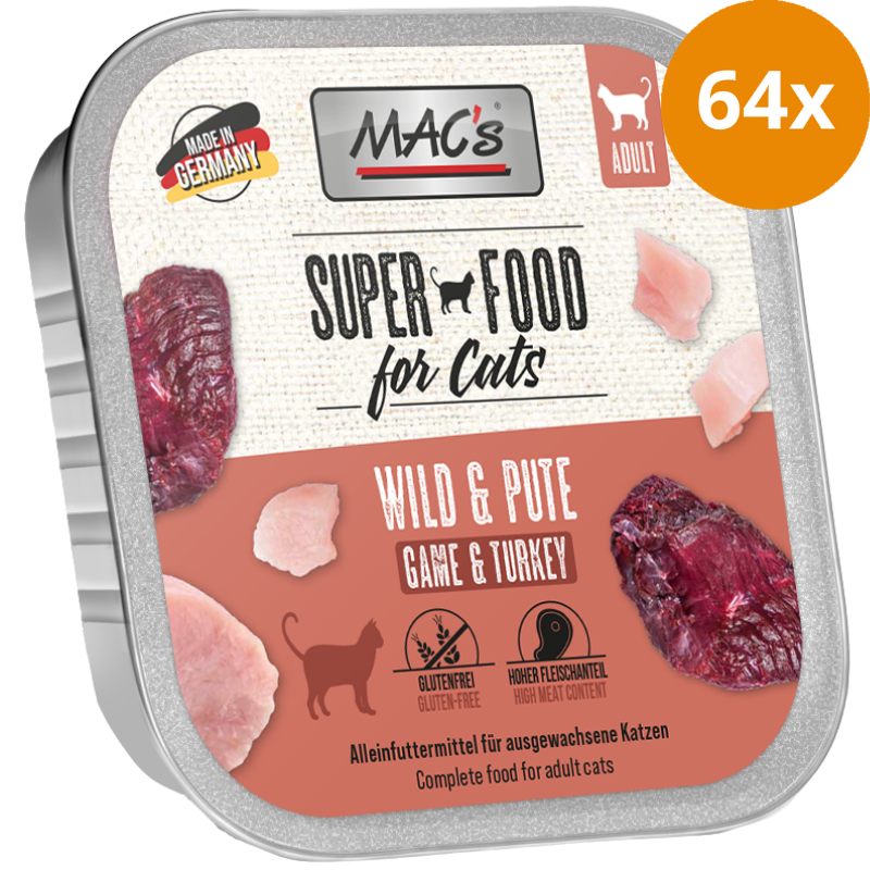 MAC's Cat Wild & Pute 100 g