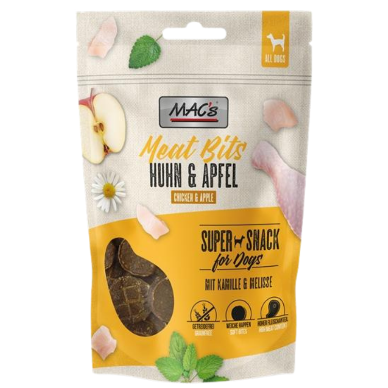 MAC's Dog Meat Bits Huhn & Apfel 90 g