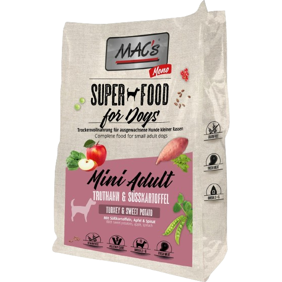 MAC's Dog Monoprotein Mini Adult Truthahn
