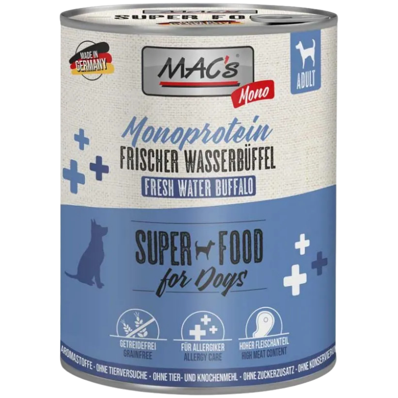 MAC's Dog Mono Wasserbüffel 800 g