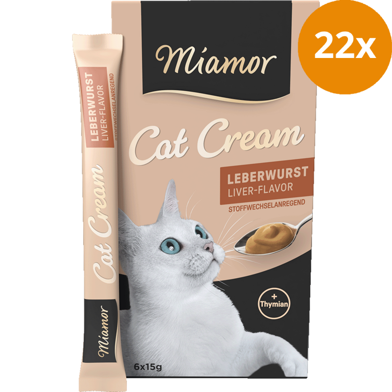 Miamor Cat Cream Leberwurst–Cream 90 g