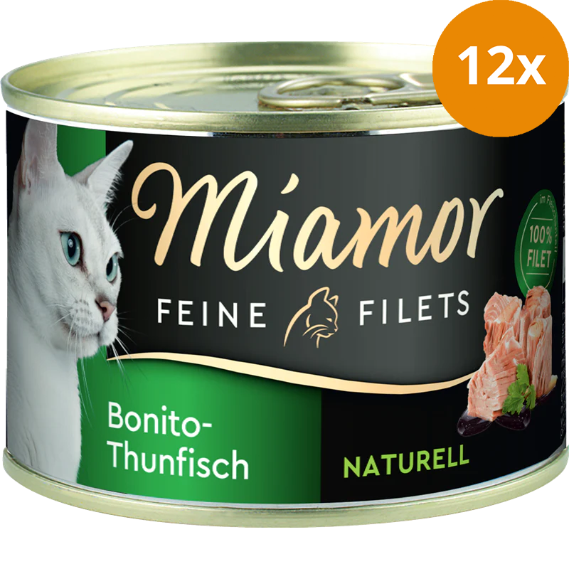 Miamor Feine Filets Naturelle Bonito-Thunfisch 156 g