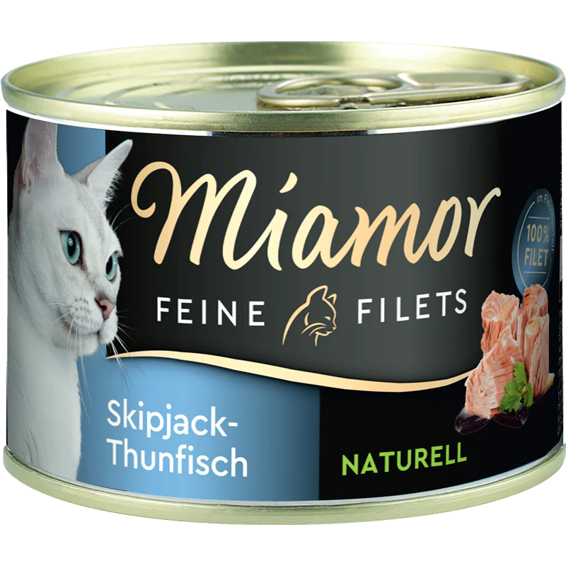 Miamor Feine Filets Naturelle Skipjack-Thunfisch 156 g