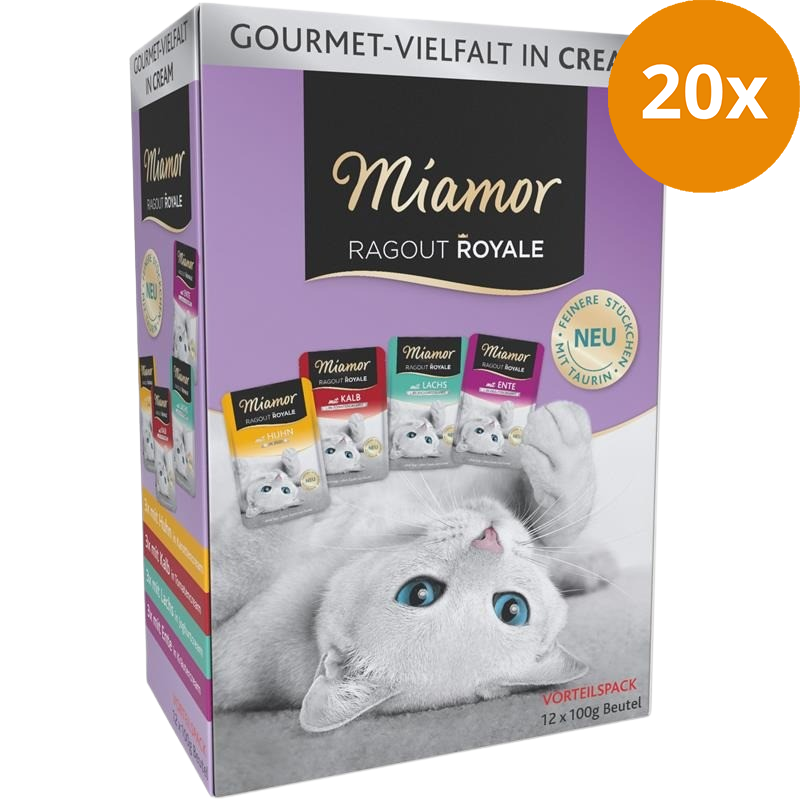Miamor Multipack Ragout Royale Cream Vielfalt 1200 g