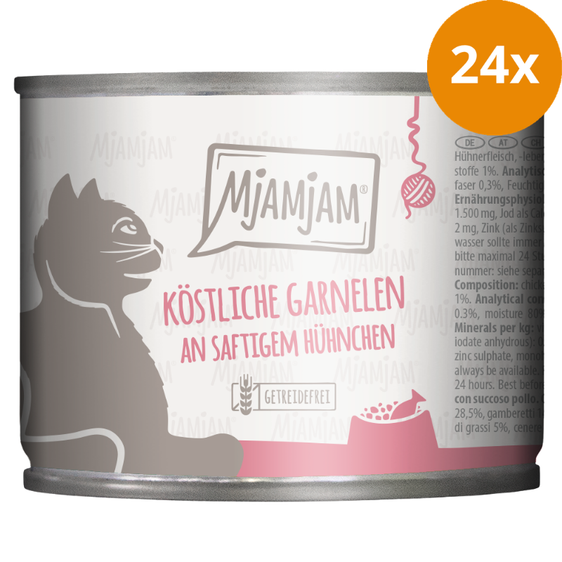 MjAMjAM Garnelen an saftigem Hühnchen 200 g