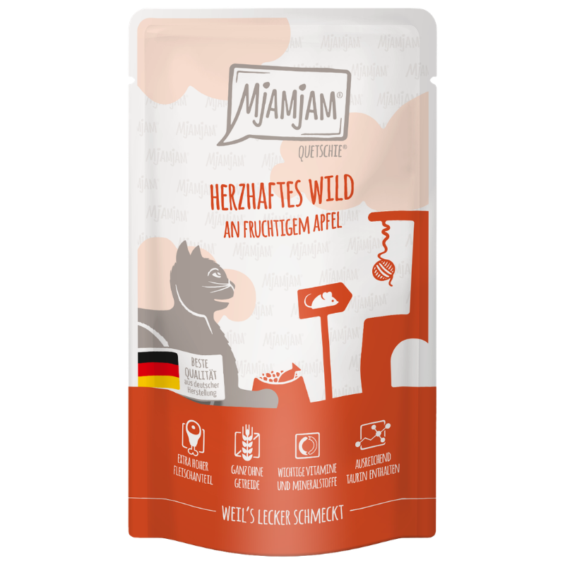 MjAMjAM Quetschie Wild an Apfel 125 g
