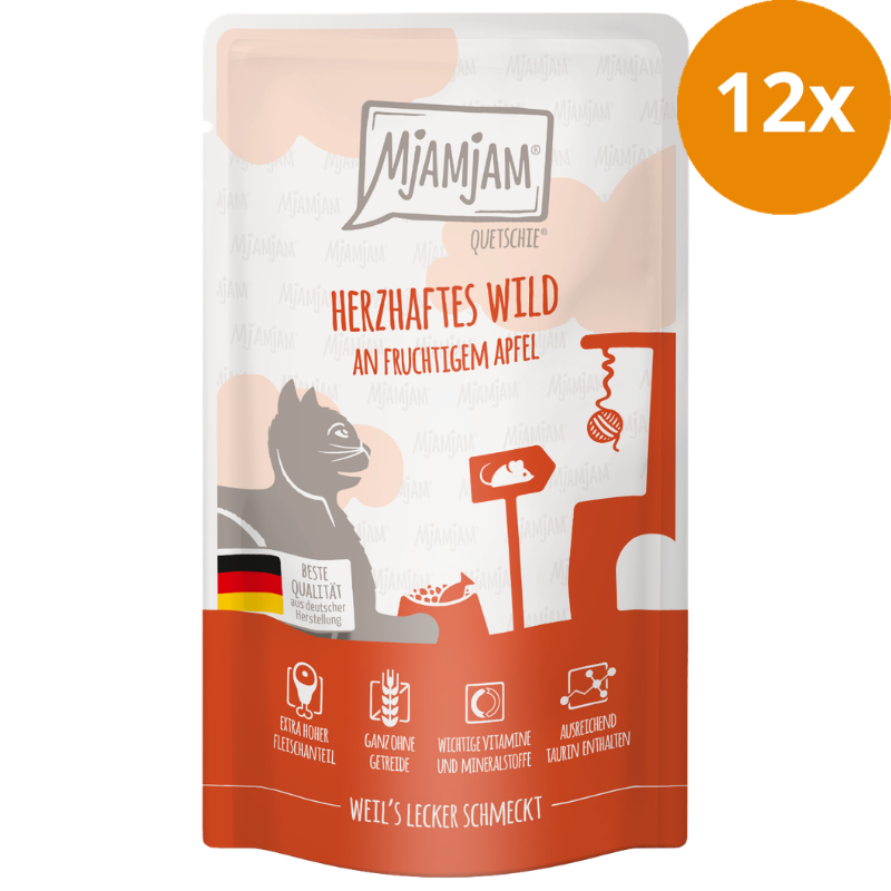 MjAMjAM Quetschie Wild an Apfel 125 g