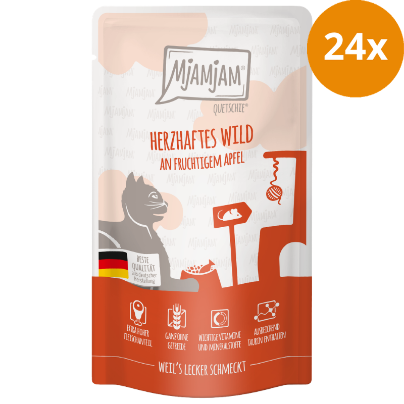 MjAMjAM Quetschie Wild an Apfel 125 g