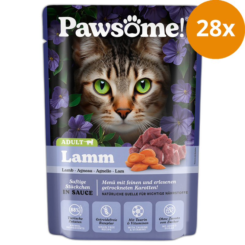 Pawsome! Adult Lamm 85 g