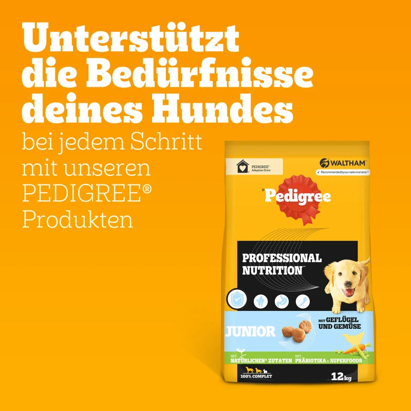 Pedigree Trocken Professional Nutrition Junior Geflügel & Gemüse