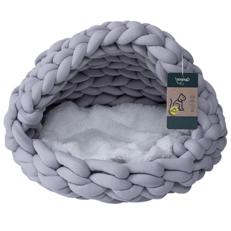 Quapas Cat Bed Woven Iglo